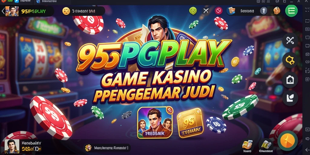 Tampilan gameplay menarik di aplikasi 95PGPLAY Kasino.