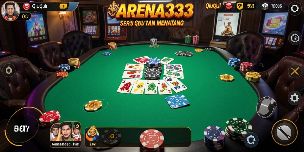 Gameplay seru QiuQiu di ARENA333