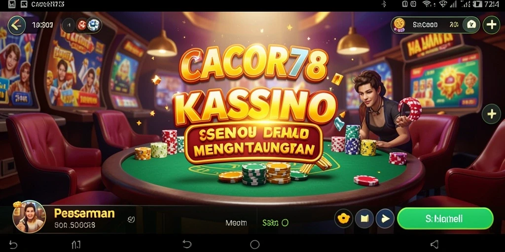 Tampilan gameplay seru dari CACOR78 dengan grafis yang memukau.