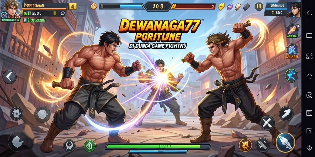 Tangkapan layar DEWANAGA77 menampilkan aksi pertarungan yang mendebarkan dan karakter yang menarik.