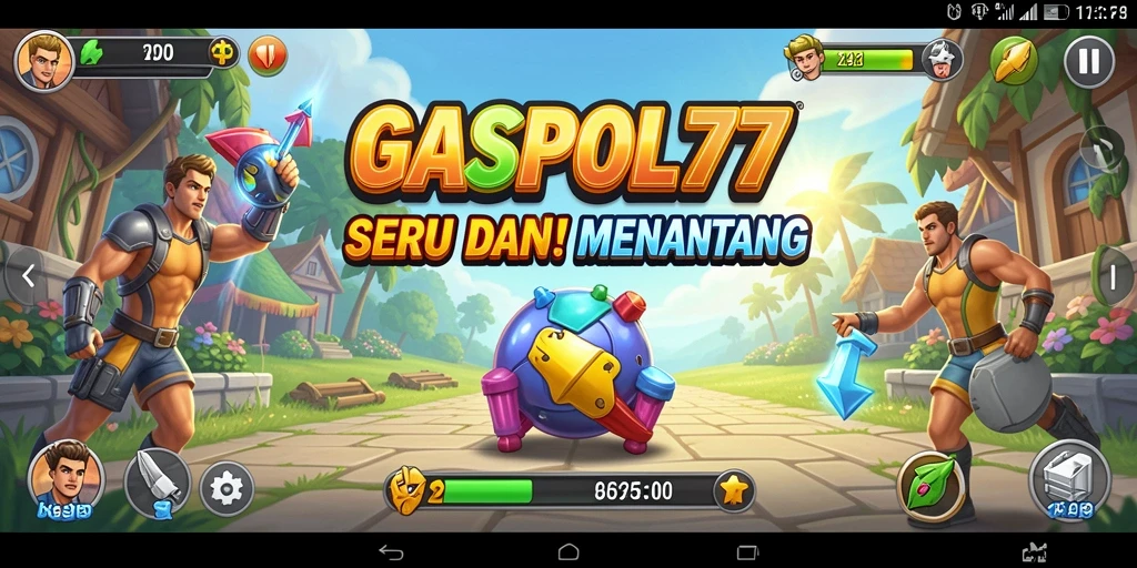 Tampilan gameplay GASPOL77 yang seru dan mengasyikkan.