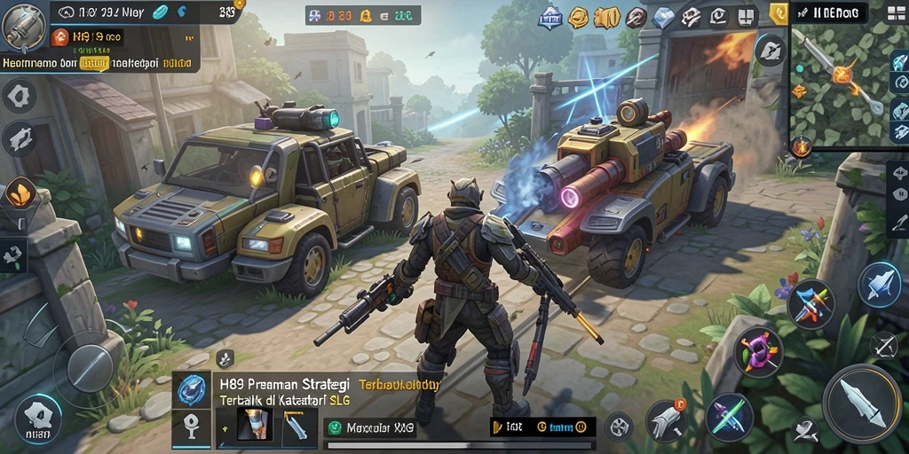 Tampilan gameplay seru dan mendebarkan dalam H89.