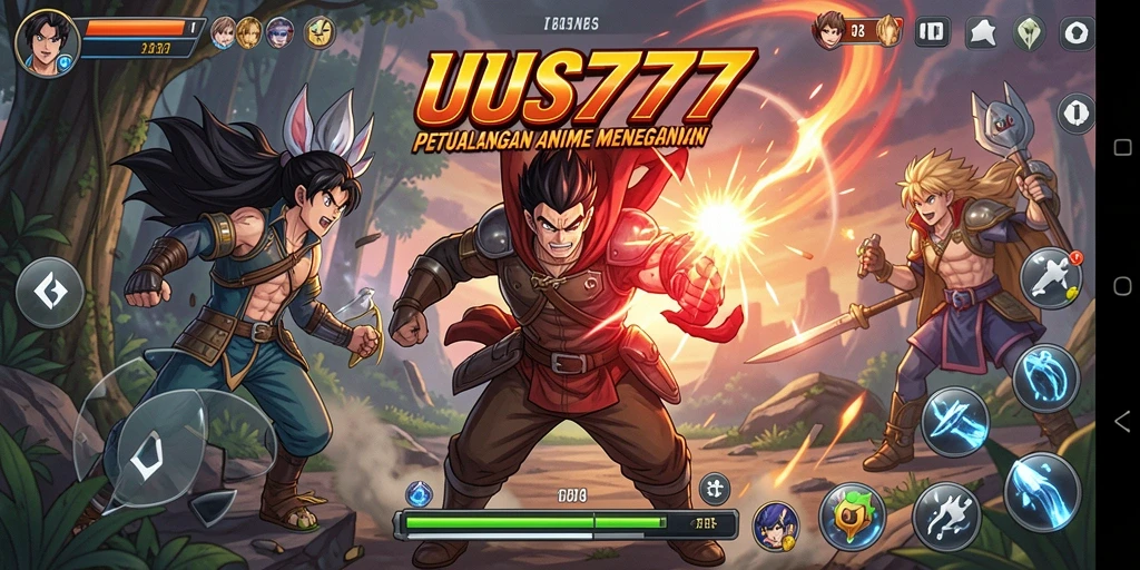 Screenshot gameplay UUS777 dengan karakter anime yang menawan.