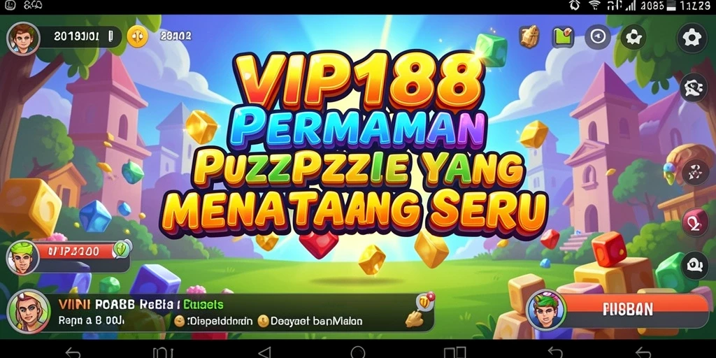 Gameplay menarik dan seru dari game Puzzle VIP188.