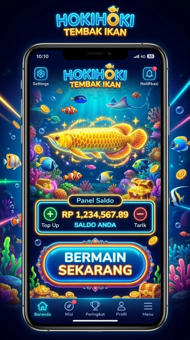 Antarmuka pencarian aplikasi di hokihoki yang intuitif.
